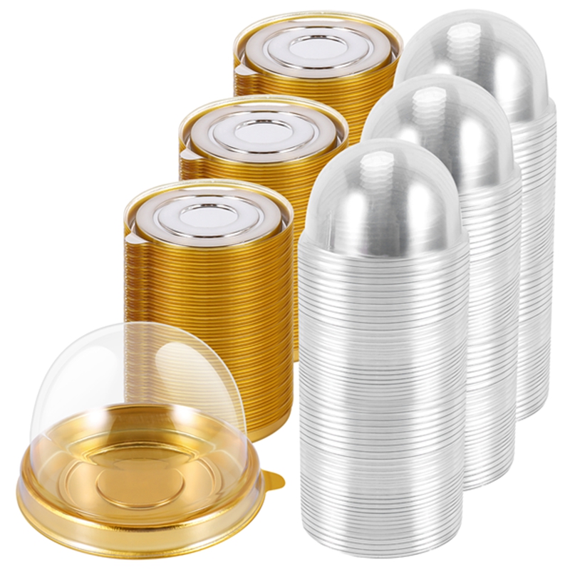 150 Pcs Clear Plastic Mini Cup - Plastic Dome Clear review and price