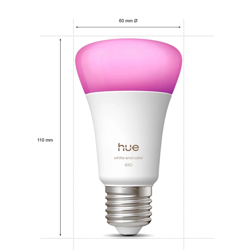 Philips Hue E27 A60 810LM Smar - Philips Light Hue White review and price