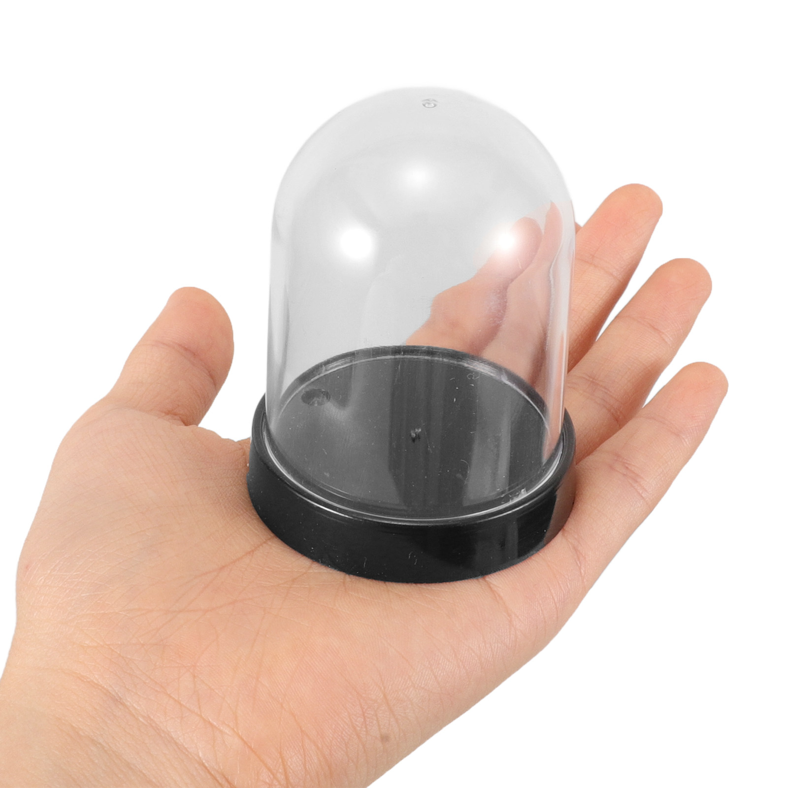 5Sets Clear Plastic Cloche Dom - Plastic Dome Clear review and price