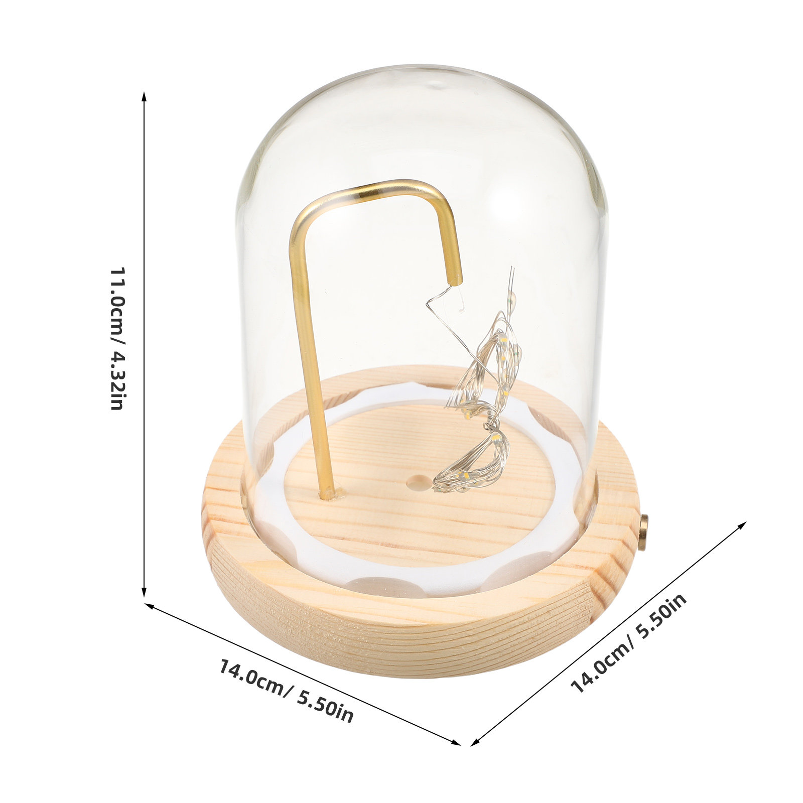 Glass Cloche Display Dome with - Plastic Dome Clear review and price